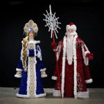 Большая фигура "Снегурочка - серия Королевская"