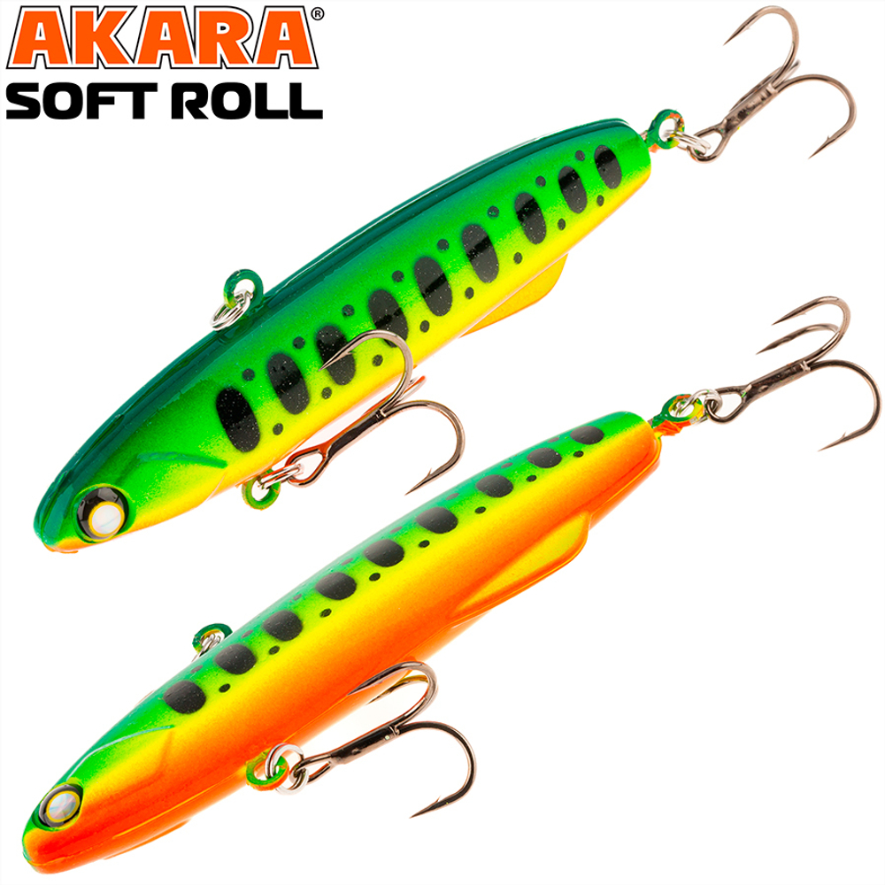 Воблер Akara раттлин Soft Roll 70 мм 17 гр. A140