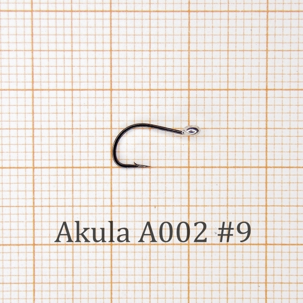 Крючок с напайкой Akula A002 (50 шт/уп)