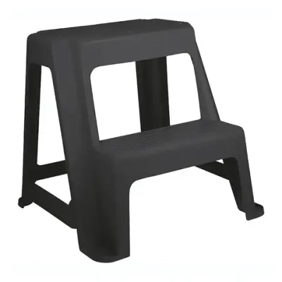 Табурет универсальный со ступенькой Черный 0,48,47х0,41м