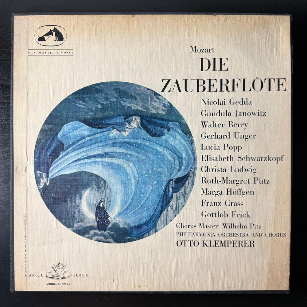 Моцарт - Волшебная флейта 3LP (Англия 1964г.)