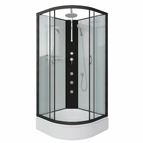 Душевая кабина Niagara Classic NG-6701-14BKTG 90x90 с гидромассажем