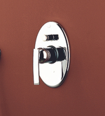 Дизайнерский смеситель для ванны и душа Ritmonio Paolo&Francesca, внешняя часть, хром, F0BA0554CRL