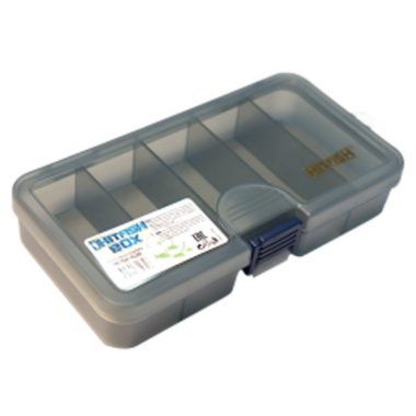 Коробка HitFish HFBOX-1631C рыболовная 5 отделений 161х91х31мм