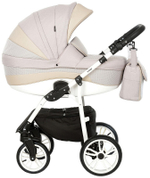 Детская коляска Indigo Indigo New 3 в 1 In01 бежевый