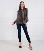 блузка nadine GUESS - графитовый (W2BH19 WDWT2)