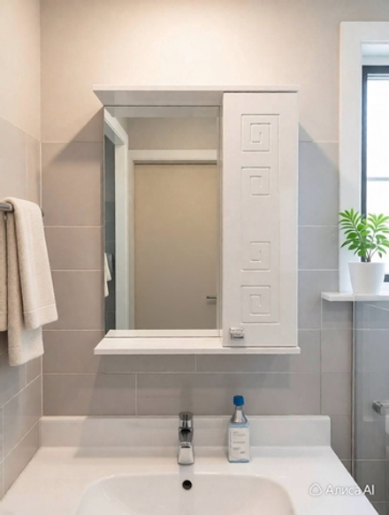 Зеркало шкаф Греция 55