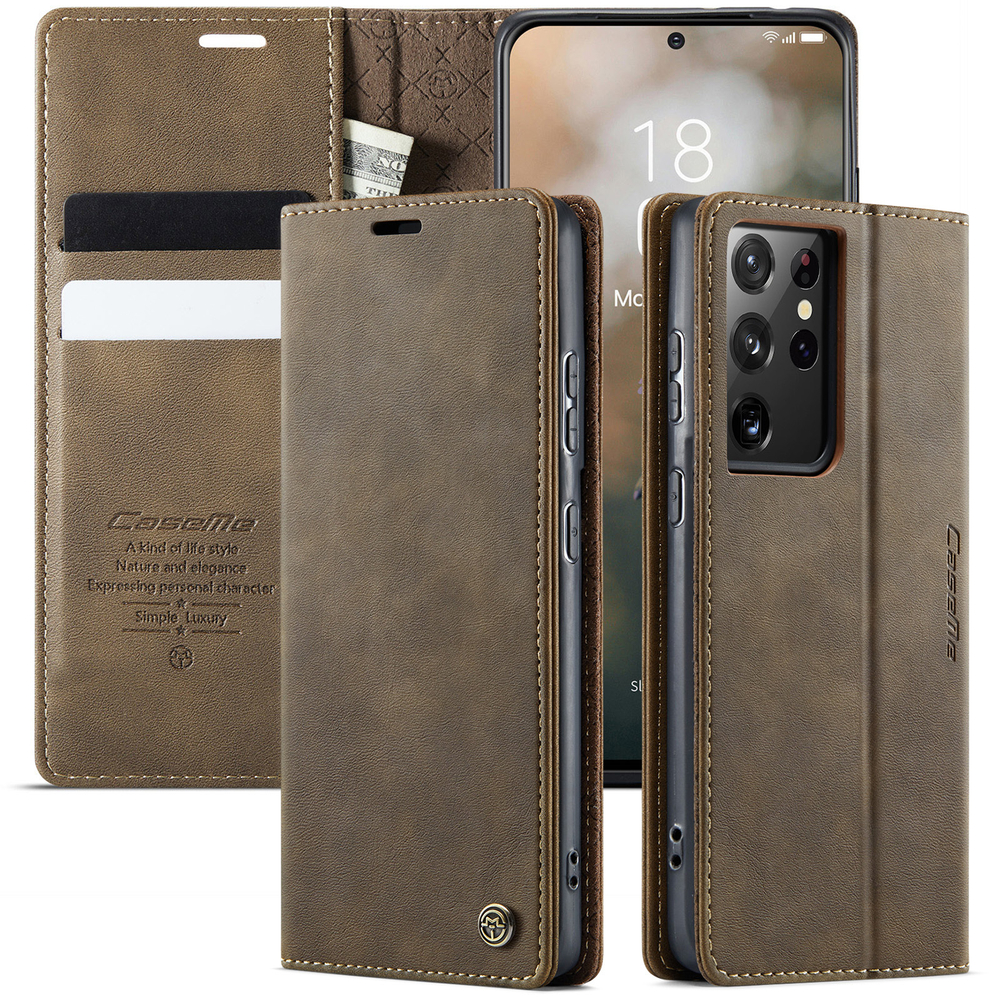 Чехол-книжка CaseMe RFiD Samsung Galaxy S21 Ultra