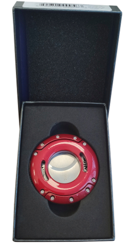 Xikar 403 RDS Red Silver