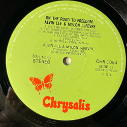 Винтажная виниловая пластинка LP Alvin Lee and Mylon Le Fevre On The Road To Freedom (Japan 1974) (No Obi)