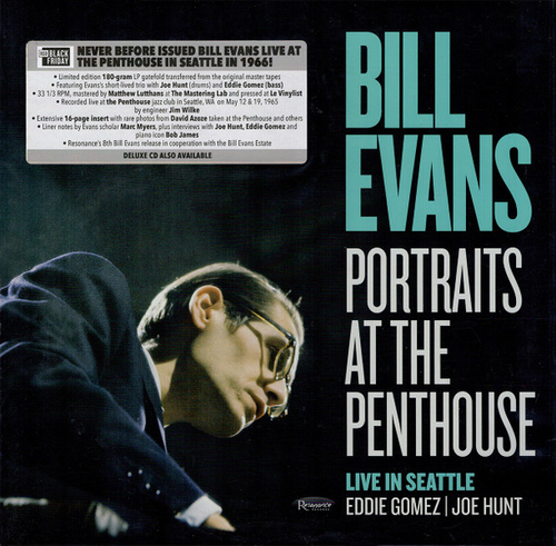 Bill Evans - Portraits At The Penthouse: Live In Seattle  - USA, Resonance