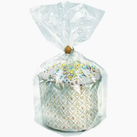 Пакет без рисунка для кулича d135 h320 мм (10 шт)