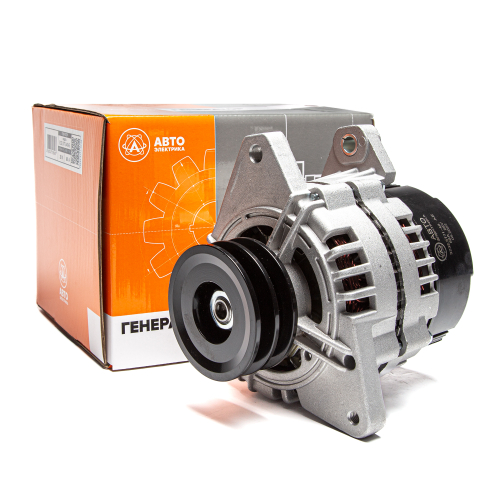 3232.3771-40 AE Генератор, КамАЗ, дв. КамАЗ, 28 В, 60 А, 2-ручьевой (ан. Г273В1) АвтоЭлектрика