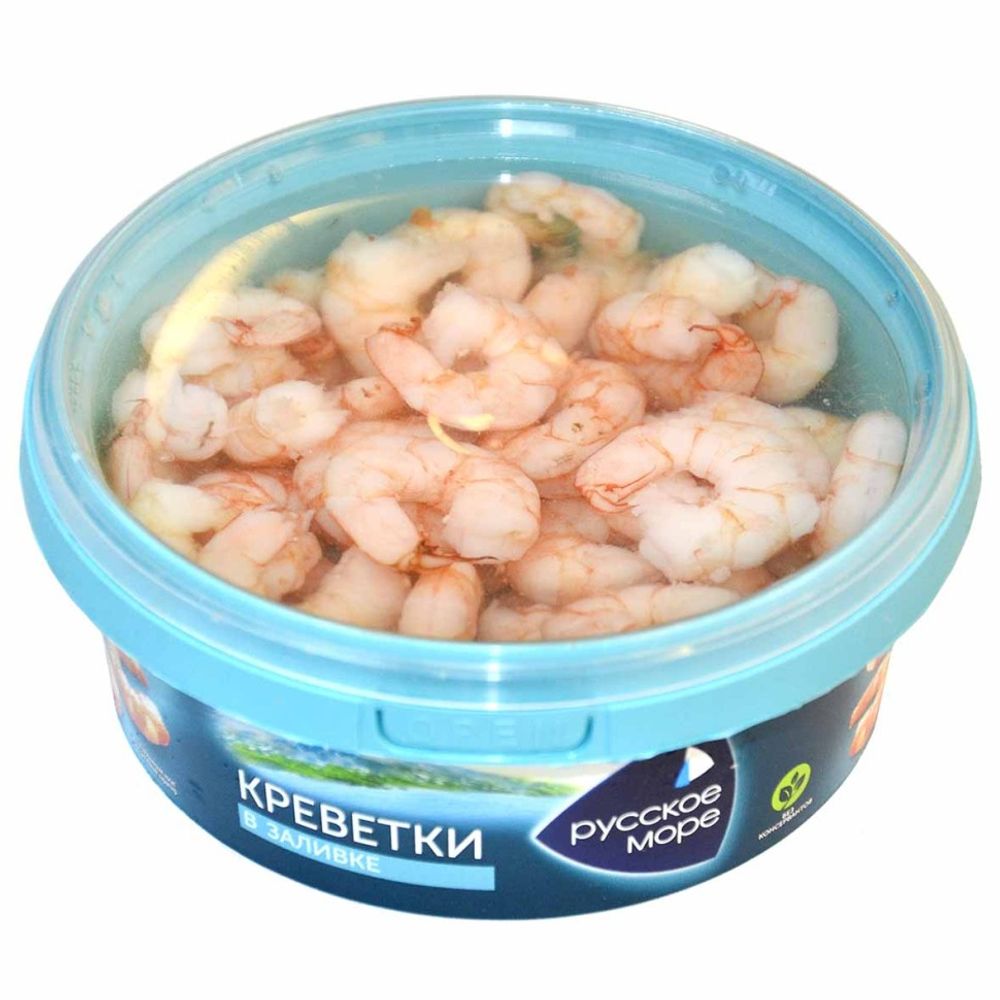 "Русское Море" креветки королевские в заливке 300гр