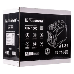 FoxWeld GIN 1500 инверторный генератор 5214
