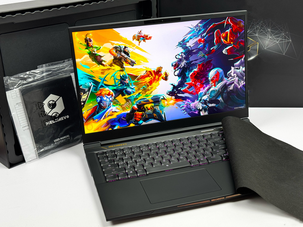 Игровой ноутбук Mechrevo RTX 3080 8GB Ryzen 9 5900HX 32GB 1TB 17.3" 2.5K 165Hz Win11 RU Русско-Английская клавиатура
