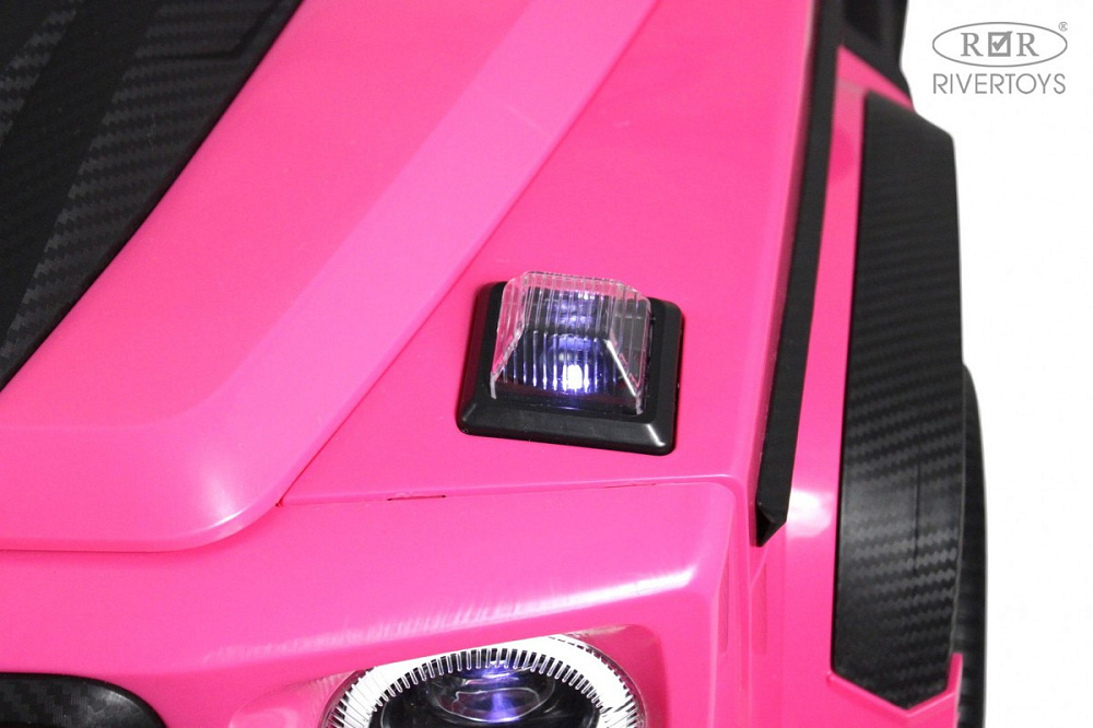 Детский электромобиль RiverToys Z888ZZ PINK/розовый