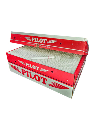 Гильзы для сигарет "PILOT" KS Red 8/15мм 10х1000шт