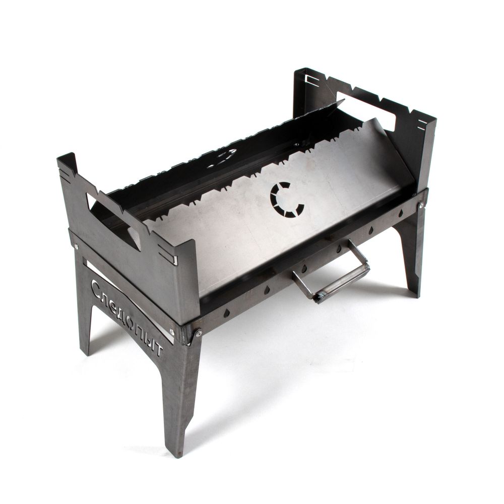 Мангал-дипломат &quot;Следопыт&quot;, 555х306х355 мм, толщина 2 мм, в сумке