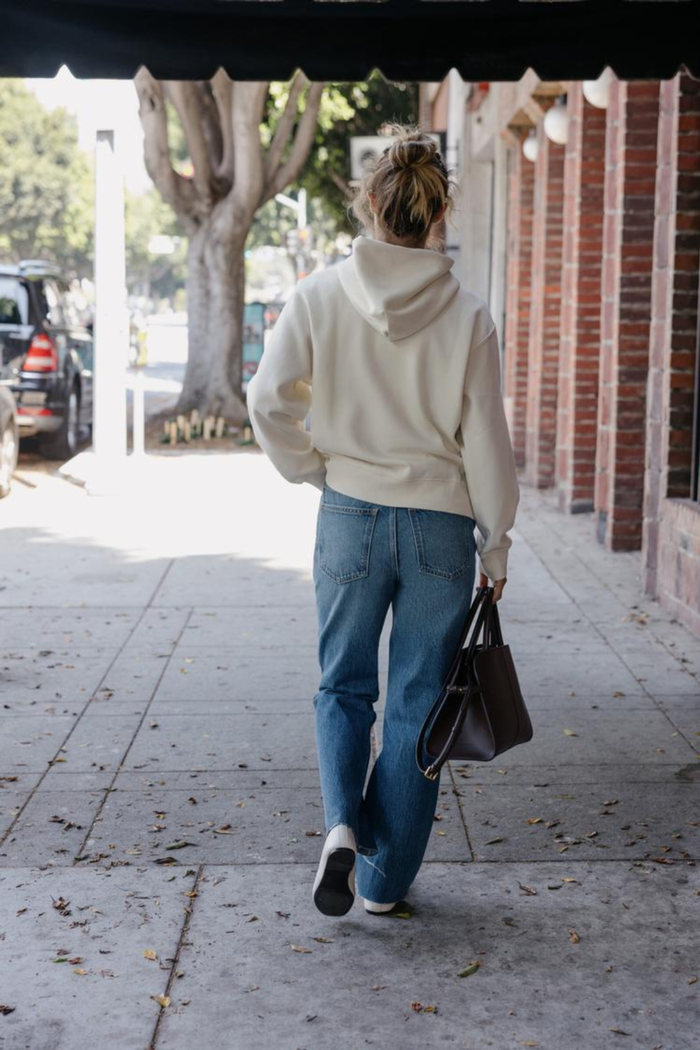 ZARA БАЗОВОЕ ХУДИ, ЭКРЮ