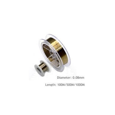 Line Wire Gold 0.1mm 500M MOQ:50