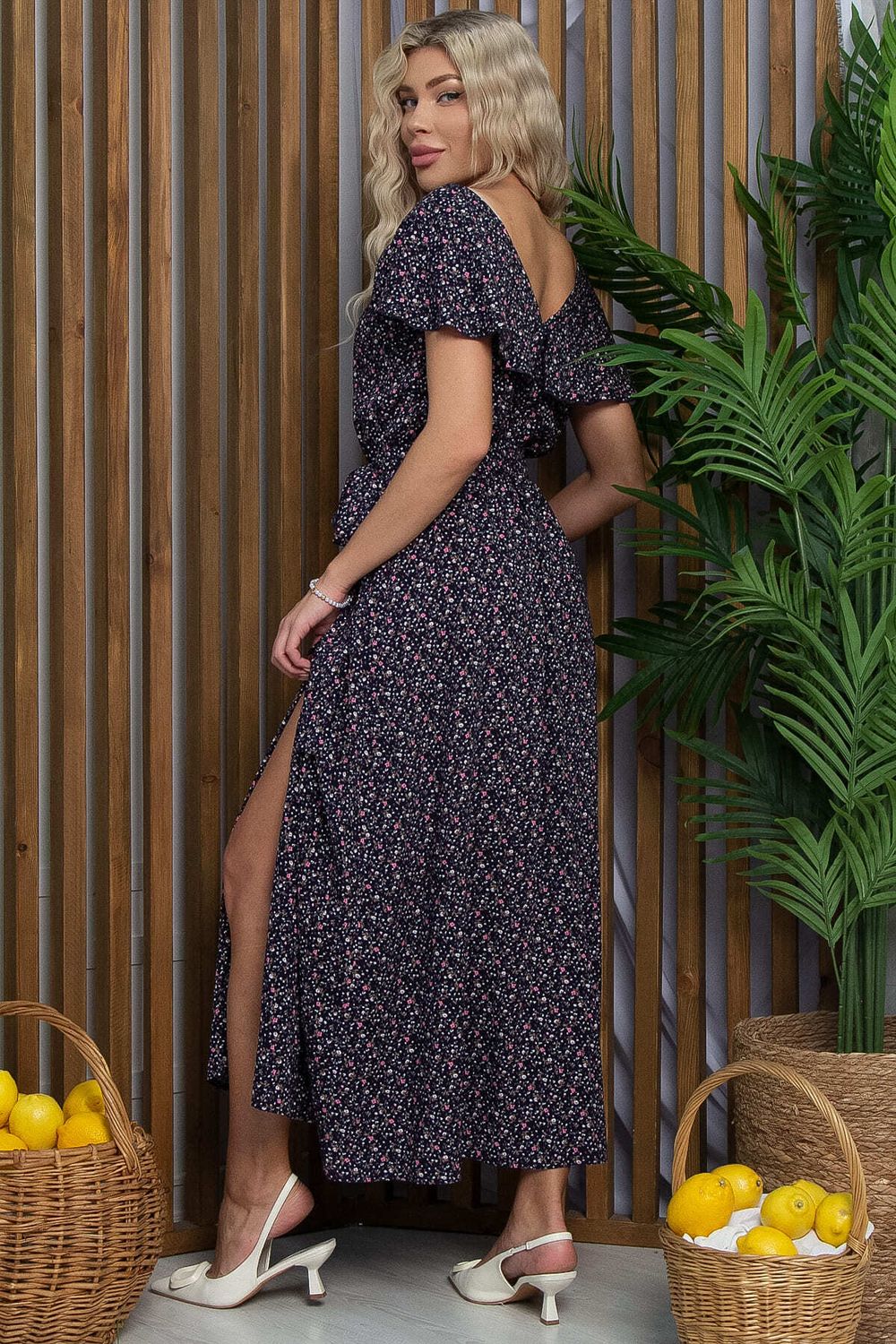 Платье Жара (синее) П13310-16М LT Collection