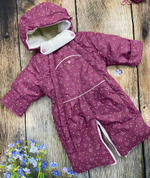 Комбинезон-трасформер детский 2в1 "Принц" , модель: 72-18 (Цвет: Т. брусника, Размер: 80)