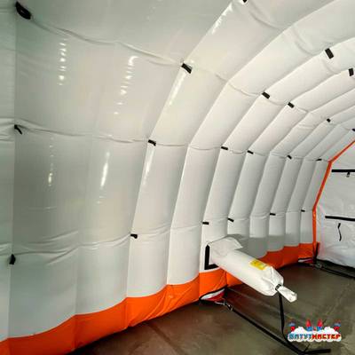 Пневмокаркасный ангар «Мастер» 5×4×2,9 м —  из ПВХ для ремонта и хранения техники