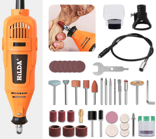 HILDA Электрическая дрель, гравер [DM-165]