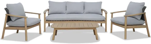 Трехместный диван Freeport, 195 см, массив акации