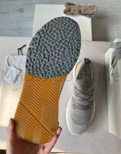 Мужские кроссовки Brunello Cucinelli светло-серого цвета