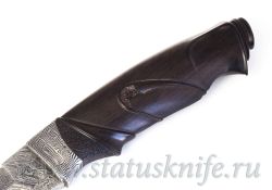 Нож охотничий Roger Bergh Sweden Damascus Fightingфотография - 3