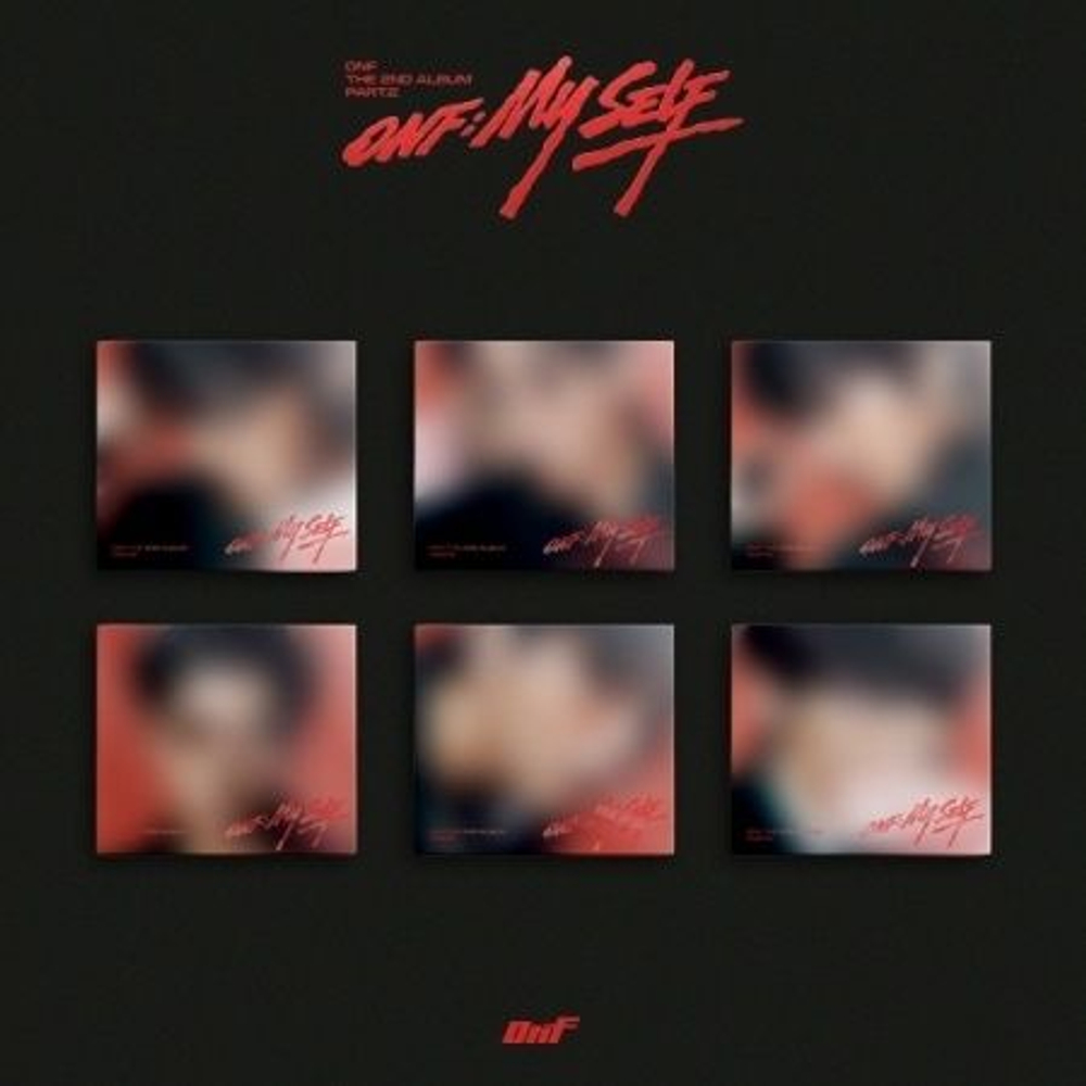 (ПРЕДЗАКАЗ) Альбом ONF - ONF:MY SELF 2nd Album PART.2 SCAR 6 Version SET