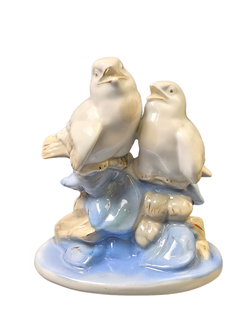 Фарфоровая статуэтка "Песнопение" Гжель