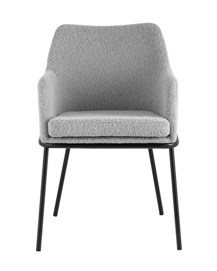 Стул кухонный Oрли ткань букле серый