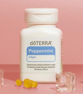 doTERRA Мята перечная в капсулах, 60 капсул
