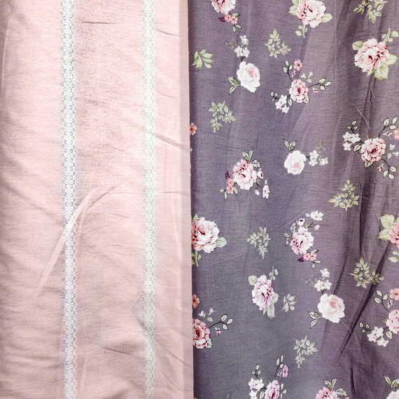 Твил-сатин рис. №27 | ш.235 см | 120 г/м² | хлопок-100%