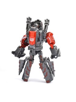 Игрушка Робот Быстрый воин трансформирующийся (HF9989-7-1) цвет серо-красный