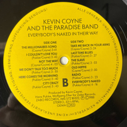Винтажная виниловая пластинка LP Kevin Coyne and Paradise Band Everybody's Naked (Germany 1988)