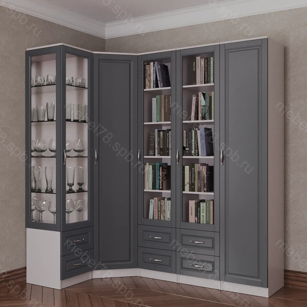 Угловой шкаф 14