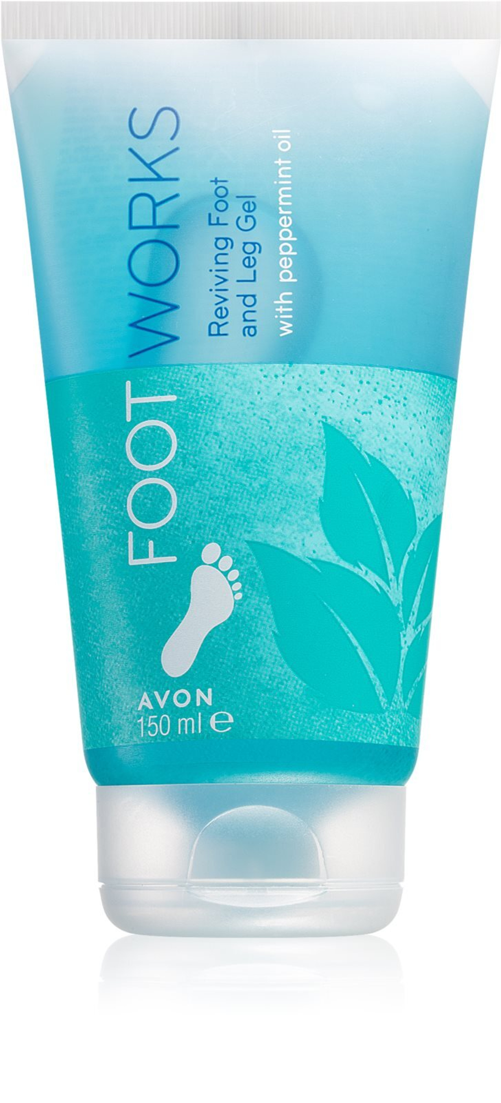 Avon Foot Works Peppermint & Aloe Vera - крем для ног /   150  ml  / GTIN 5059018162847