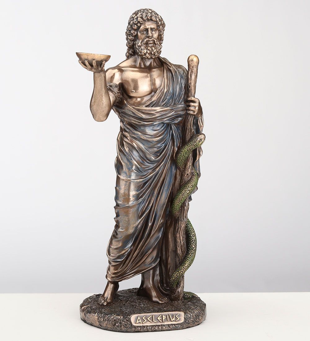 Veronese WS-1320 Статуэтка «Асклепий - бог медицины и врачевания»