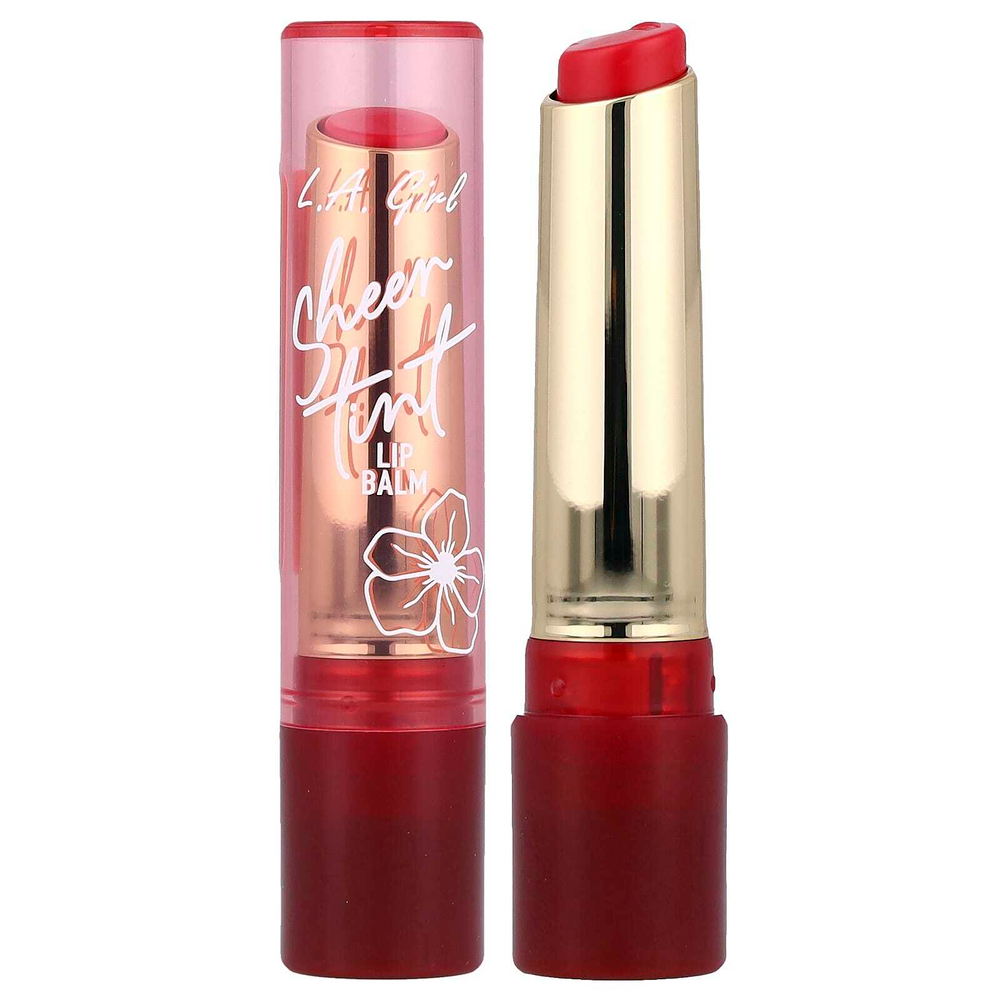 L.A. Girl, Бальзам для губ Sheer Tint, GLC605 Sheer Berry, 2 г (0,07 унции)