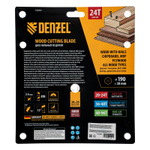 Пильный диск по дереву с гвоздями, ф190 х 30 мм, 24 зубов Denzel