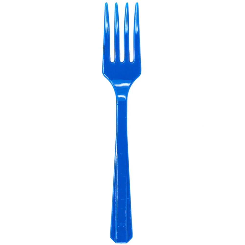 Столовые приборы в королевско-синем цвете, 24 шт