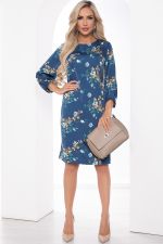 Платье "Твоя история" (синее) П8453 LT Collection (Акция)