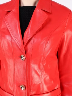 Кожаная куртка демисезонная Турция пиджак