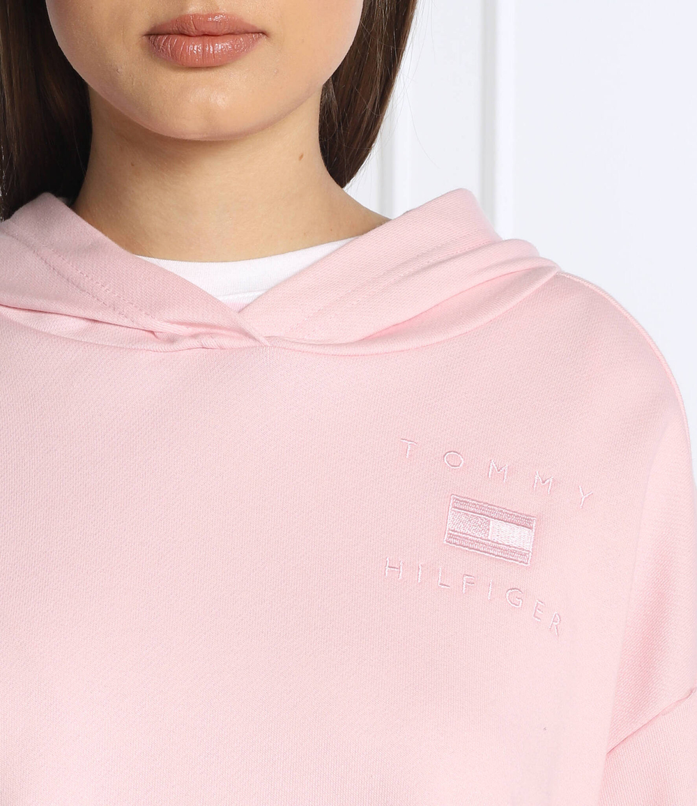 Худи Tommy Hilfiger - пудро-розовый(WW0WW34701)