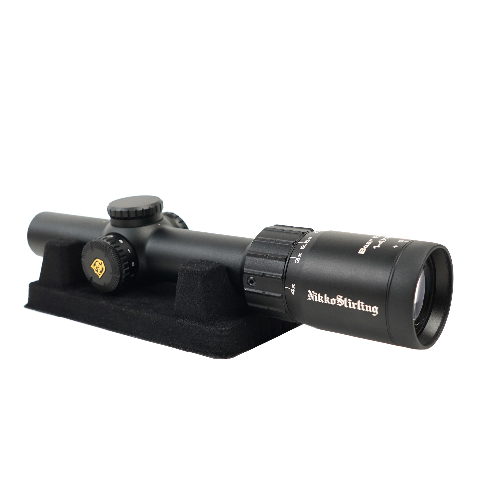 Оптический прицел Nikko Stirling Boar Eater 1-4x24 сетка 4А, 30мм, подсв. красным, азотозап.