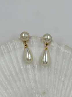 Серьги с «жемчугом»